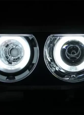 Anzo USA Projector Headlight Set w/Halo Dodge Challenger 2008-2014                                     - 121306 - Image 3