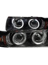 Anzo USA Projector Headlight Set w/Halo BMW                                     - 121325 - Image 3