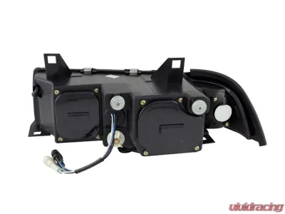 Anzo USA Projector Headlight Set w/Halo BMW - 121325