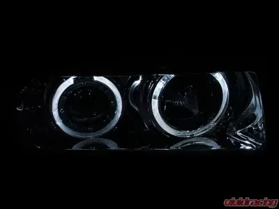 Anzo USA Projector Headlight Set w/Halo BMW - 121326