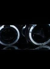 Anzo USA Projector Headlight Set w/Halo BMW                                     - 121326 - Image 3