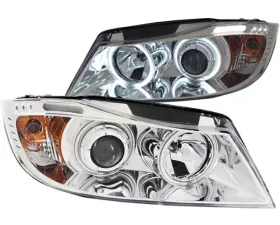 Anzo USA Projector Headlight Set w/Halo BMW