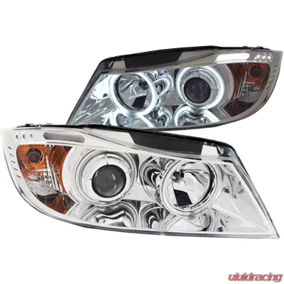 Anzo USA Projector Headlight Set w/Halo BMW - 121336