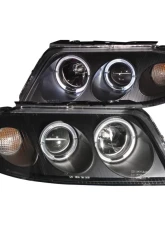 Anzo USA Projector Headlight Set w/Halo Volkswagen Passat 2001-2005                                     - 121357 - Image 3