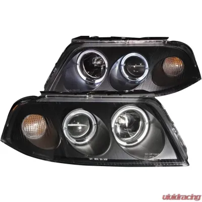 Anzo USA Projector Headlight Set w/Halo Volkswagen Passat 2001-2005 - 121357