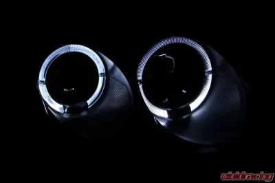 Anzo USA Projector Headlight Set w/Halo Volkswagen Passat 2001-2005 - 121357