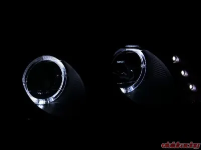 Anzo USA Projector Headlight Set w/2 Halos Mitsubishi Eclipse 1997-1999 - 121365