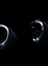 Anzo USA Projector Headlight Set w/2 Halos Mitsubishi Eclipse 1997-1999                                     - 121365 - Image 3