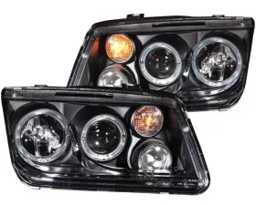 Anzo USA Projector Headlight Set w/Halo Volkswagen Jetta 1999-2005