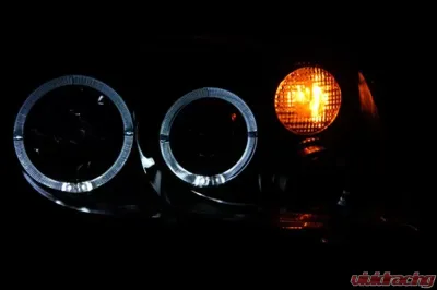 Anzo USA Projector Headlight Set w/Halo Volkswagen Jetta 1999-2005 - 121369