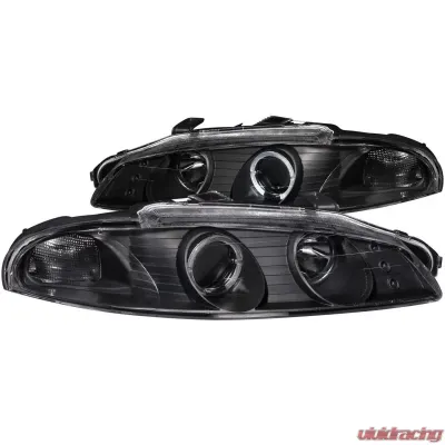 Anzo USA Projector Headlight Set w/Halo Mitsubishi Eclipse 1997-1999 - 121377