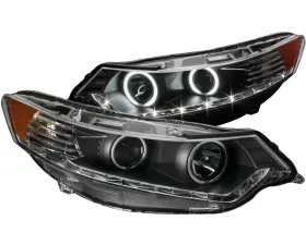 Anzo USA Projector Headlight Set w/Halo Acura TSX 2009-2012