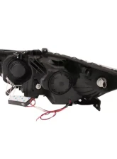 Anzo USA Projector Headlight Set w/Halo Acura TSX 2009-2012                                     - 121393 - Image 2