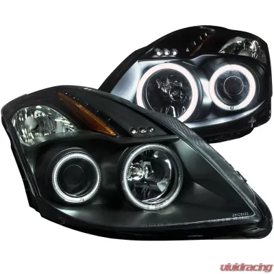 Anzo USA Projector Headlight Set w/Halo Nissan Altima 2008-2010 - 121395