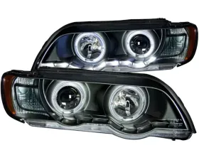 Anzo USA Projector Headlight Set w/Halo BMW X5 2000-2003