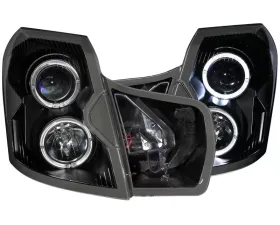 Anzo USA Projector Headlight Set w/Halo Cadillac