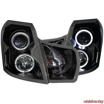 Anzo USA Projector Headlight Set w/Halo Cadillac - 121415