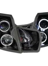 Anzo USA Projector Headlight Set w/Halo Cadillac                                     - 121415 - Image 3
