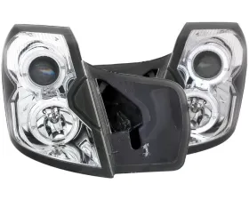 Anzo USA Projector Headlight Set w/Halo Cadillac