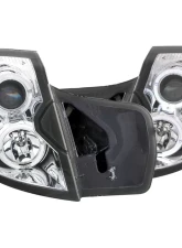Anzo USA Projector Headlight Set w/Halo Cadillac                                     - 121416 - Image 3
