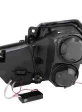 Anzo USA Projector Headlight Set w/Halo Cadillac                                     - 121416 - Image 2