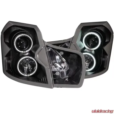 Anzo USA Projector Headlight Set w/Halo Cadillac - 121417
