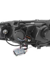 Anzo USA Projector Headlight Set w/Halo Mitsubishi Lancer 2008-2015                                     - 121428 - Image 2