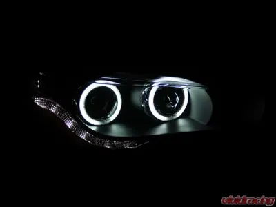 Anzo USA Projector Headlight Set w/Halo Mitsubishi Lancer 2008-2015 - 121428