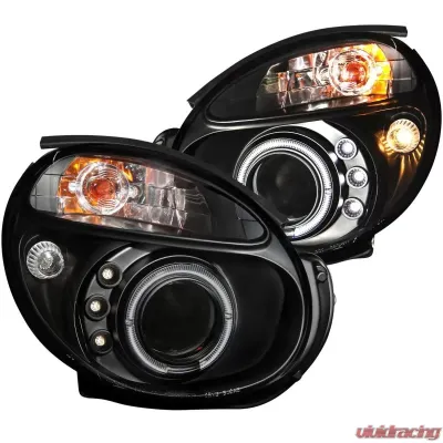 Anzo USA Projector Headlight Set w/Halo Subaru WRX 2002-2003 - 121436