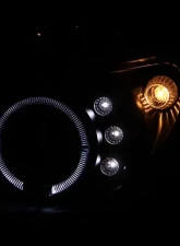 Anzo USA Projector Headlight Set w/Halo Subaru WRX 2002-2003                                     - 121436 - Image 3