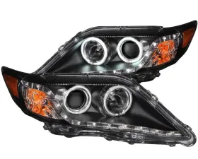 Anzo USA Crystal Headlight Set w/Halo Toyota Camry 2010-2011