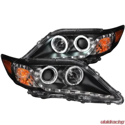 Anzo USA Crystal Headlight Set w/Halo Toyota Camry 2010-2011 - 121442