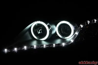 Anzo USA Crystal Headlight Set w/Halo Toyota Camry 2010-2011 - 121442