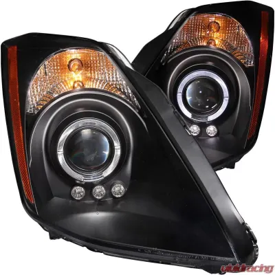 Anzo USA Projector Headlight Set w/Halo Nissan 350Z 2003-2007 - 121444