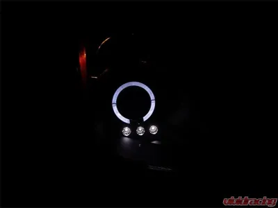 Anzo USA Projector Headlight Set w/Halo Nissan 350Z 2003-2007 - 121444
