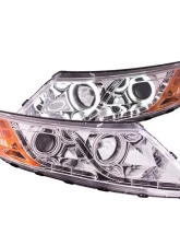 Anzo USA Projector Headlight Set w/Halo Kia Optima 2011-2013                                     - 121459 - Image 3