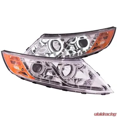 Anzo USA Projector Headlight Set w/Halo Kia Optima 2011-2013 - 121459