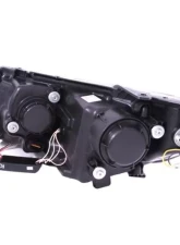 Anzo USA Projector Headlight Set w/Halo Kia Optima 2011-2013                                     - 121459 - Image 2