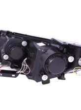Anzo USA Projector Headlight Set w/Halo Kia Optima 2011-2013                                     - 121460 - Image 2