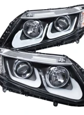 Anzo USA Projector Headlight Set Honda Civic 2012-2015                                     - 121479 - Image 3