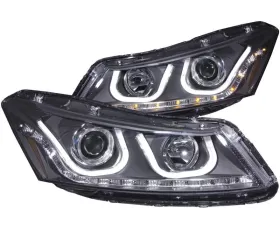 Anzo USA Projector Headlight Set Honda Accord 2008-2012