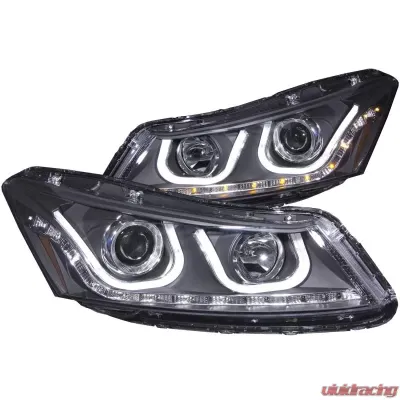 Anzo USA Projector Headlight Set Honda Accord 2008-2012 - 121483