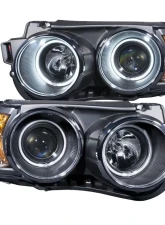 Anzo USA Projector Headlight Set w/Halo Chevrolet Sonic 2012-2015                                     - 121488 - Image 3