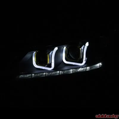 Anzo USA Projector Headlight Set Honda Accord 2013-2015 - 121492