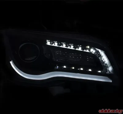 Anzo USA Projector Headlight Set Chrysler 300C 2011-2014 - 121494