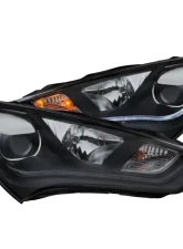 Anzo USA Projector Headlight Set Hyundai Genesis Coupe 2013-2015                                     - 121511 - Image 3