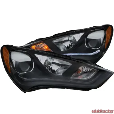 Anzo USA Projector Headlight Set Hyundai Genesis Coupe 2013-2015 - 121511