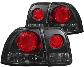 Anzo USA Tail Light Assembly Honda Accord 1996-1997