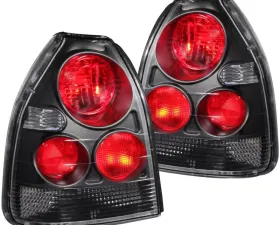 Anzo USA Tail Light Assembly Honda Civic 1996-2000