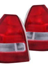 Anzo USA Tail Light Assembly Honda Civic 1996-2000                                     - 221135 - Image 2